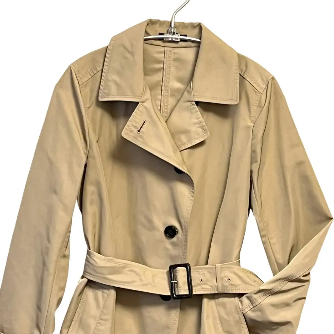 [Good condition] ICB trench coat, trench coat, spring coat, beige, glossy 7