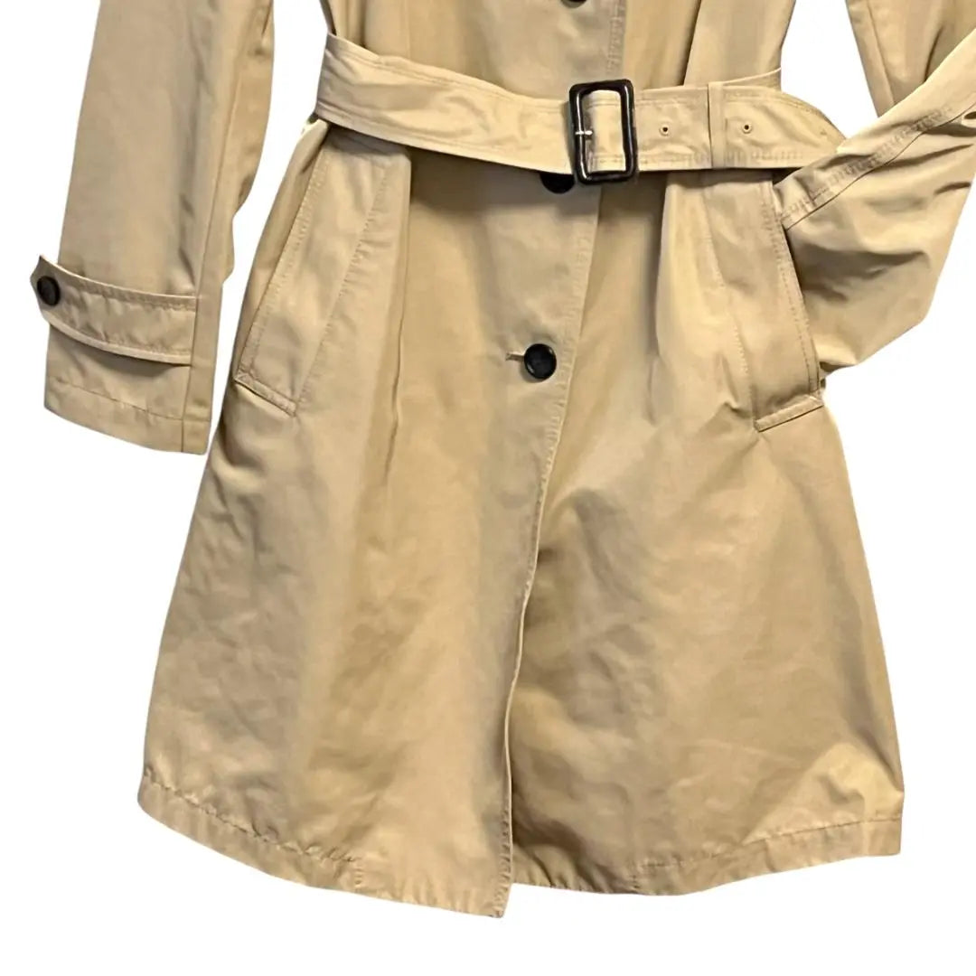 [Good condition] ICB trench coat, trench coat, spring coat, beige, glossy 7