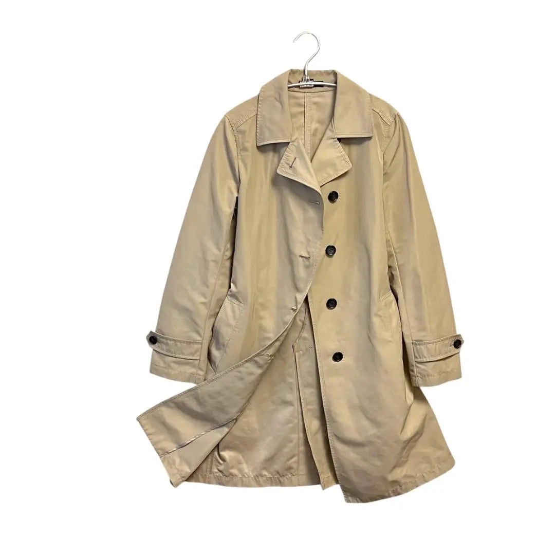 [Good condition] ICB trench coat, trench coat, spring coat, beige, glossy 7