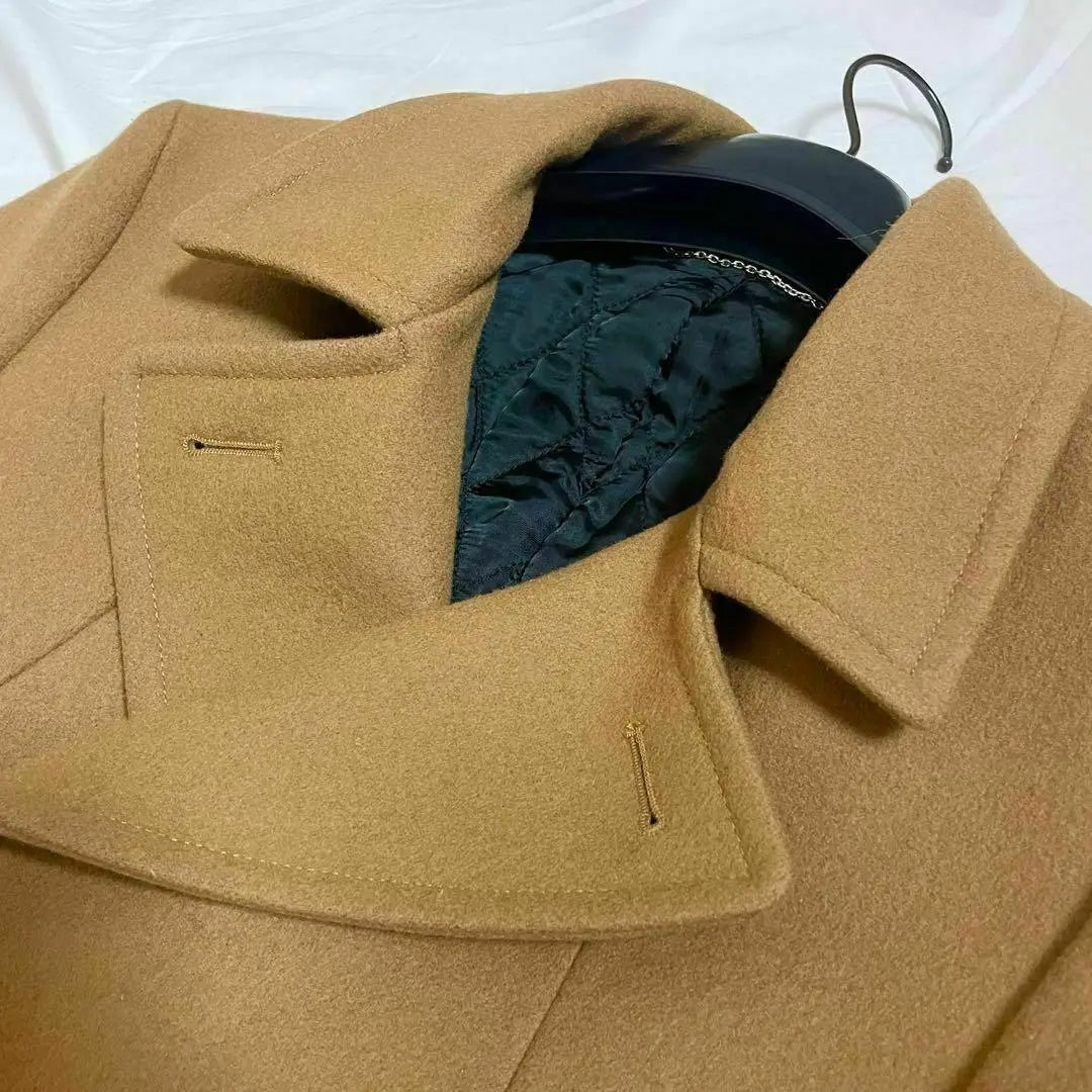 Hermoso abrigo color camello 5351 Pool Homme Wool 3 L Y2k Brother