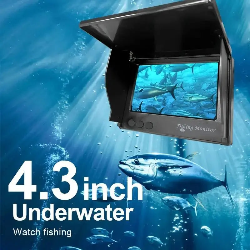 1002 [Free Shipping] Fishing Underwater Camera - A huge fishing while looking at fish!! Fish finder, Fish finder