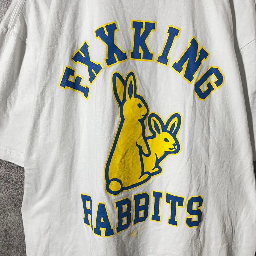 [Very popular] FR2 T-shirt Rabbit Inverted Print Fucking Rabbit Presence◎