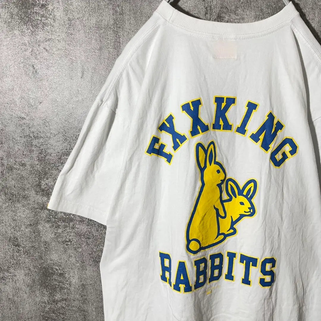 [Very popular] FR2 T-shirt Rabbit Inverted Print Fucking Rabbit Presence◎