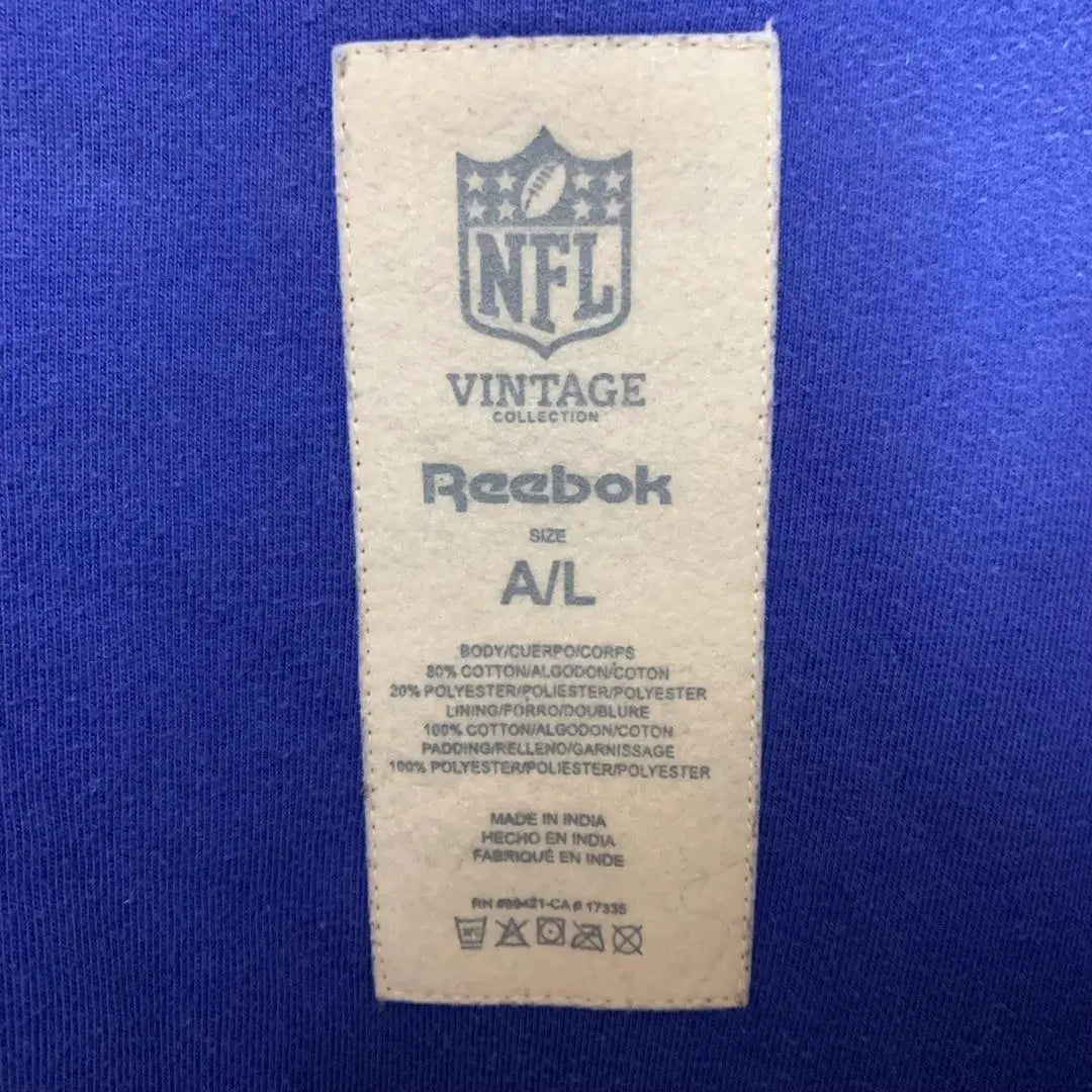 NFL American Football Football Reebok Stadium Jacket Jacket Patch