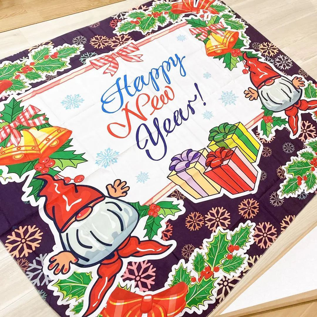 ❣️ Entrega el mismo día ❣️ Tapiz navideño para colgar en la pared 200 cm x 150 cm | ❣️即日配送❣️ クリスマス タペストリー 壁掛け200cm×150cm