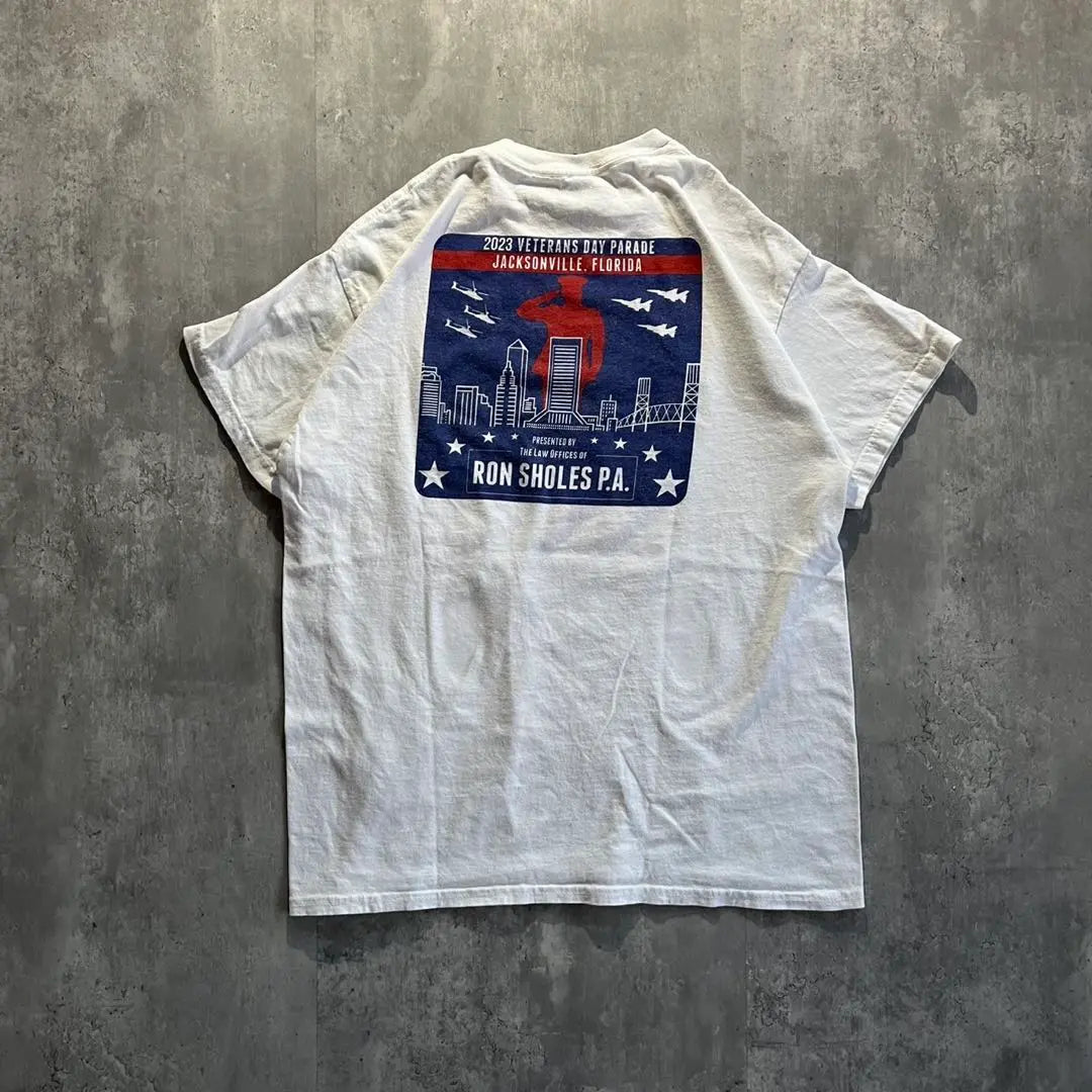 Vintage 90s double-sided print t-shirt vintage