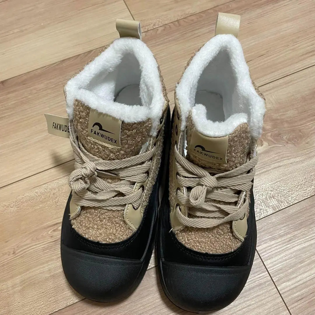 Botas de mujer Mokomoko 24 Botas casuales de invierno Mokashin Mouton | もこもこ レディース ブーツ 24 モカシン 冬 カジュアルブーツ ムートン