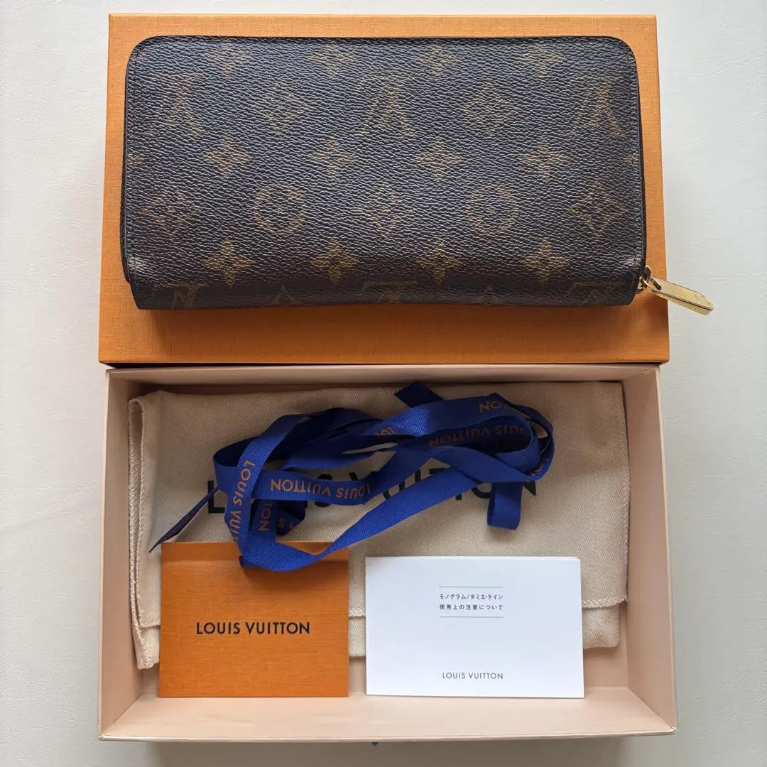 Cartera larga con monograma de Louis Vuitton | LOUIS VUITTON モノグラム 長財布