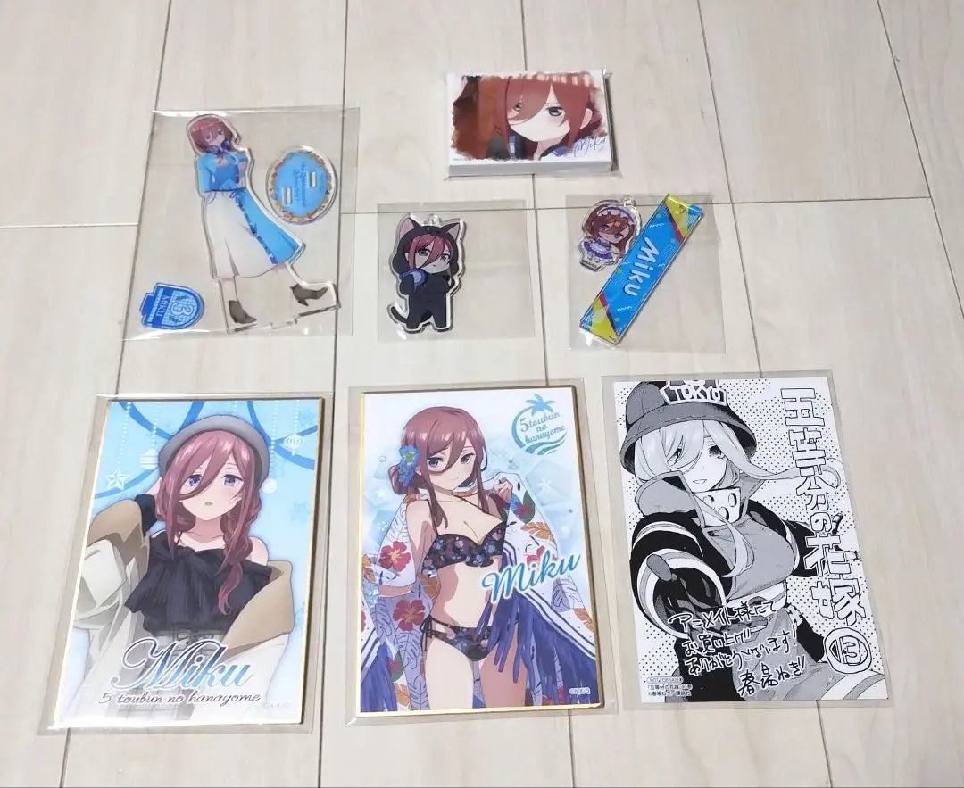 The Quintessential Quintuplets Nakano Miku Goods Bulk Sale