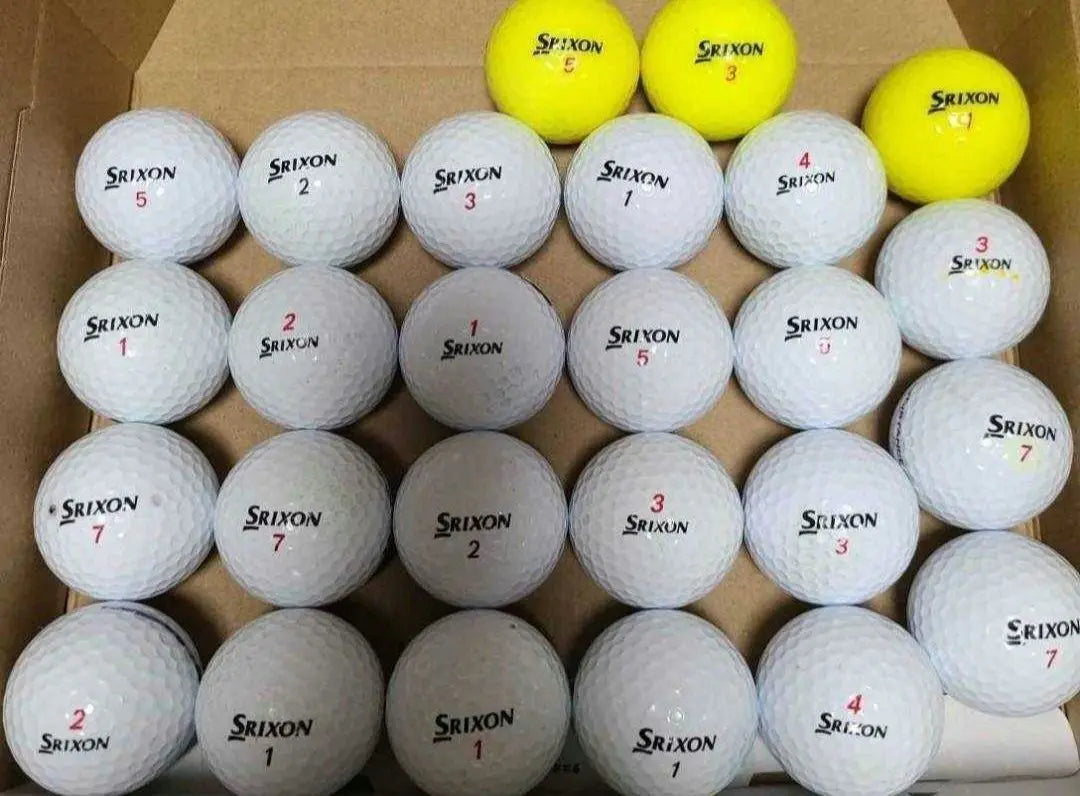 Lost Ball, Srixon, Distance, 26 pieces [Product No. 2024]