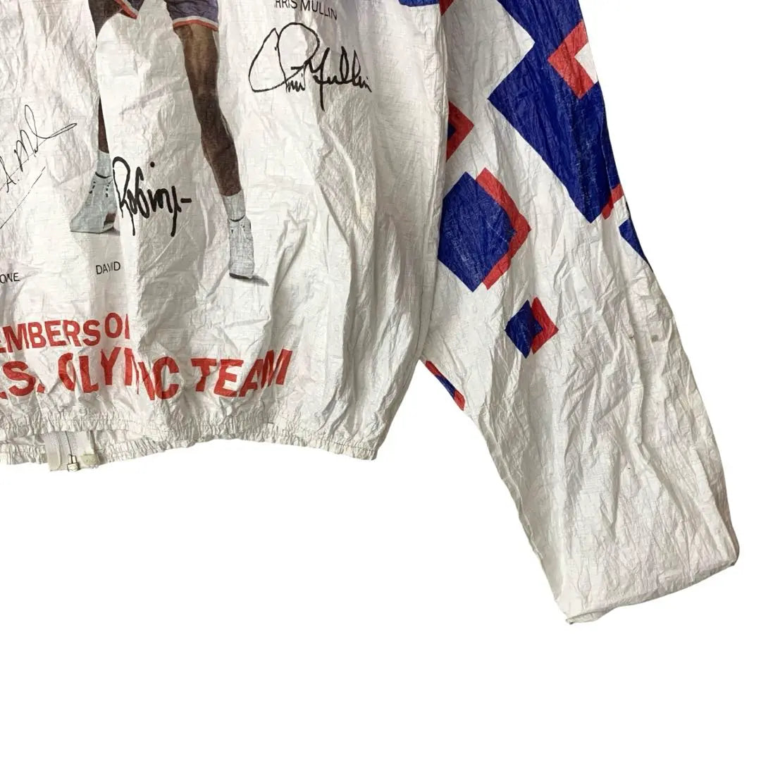 Super rare USA Basket Dream Team Paper Jacket USA System 90s Items from the time L