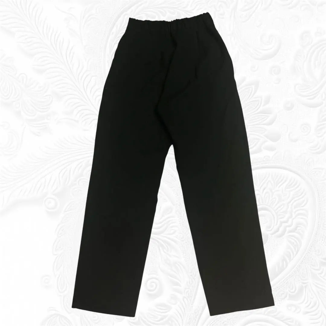 AMERI Tapered Pants Elastic Waist Black Office