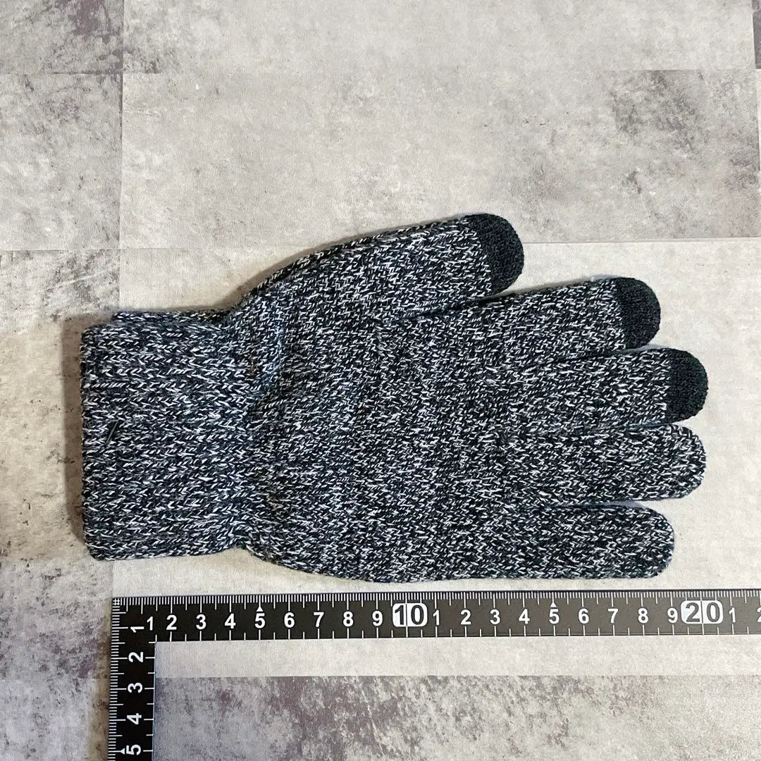 Unused Anonymous Delivery Glove L size touch panel Available Slipping Silicon Gray