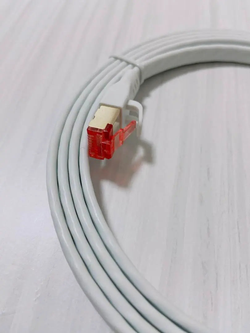 Cable plano LAN Cat 8 Cable Ethernet de 1,8 m a prueba de agua