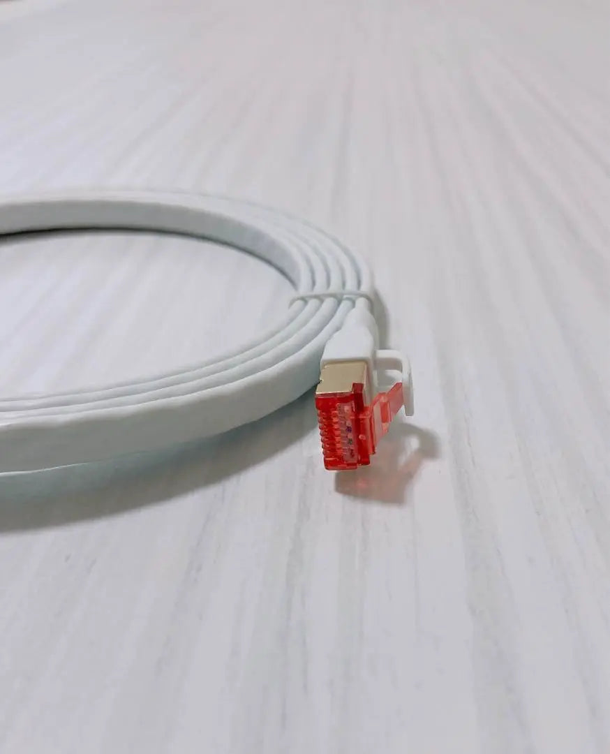 Cable plano LAN Cat 8 Cable Ethernet de 1,8 m a prueba de agua