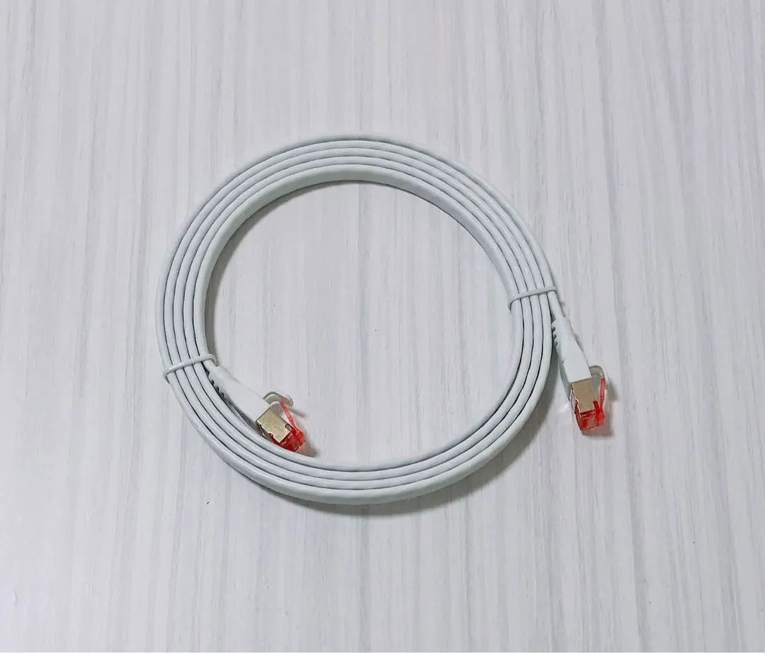 Cable plano LAN Cat 8 Cable Ethernet de 1,8 m a prueba de agua