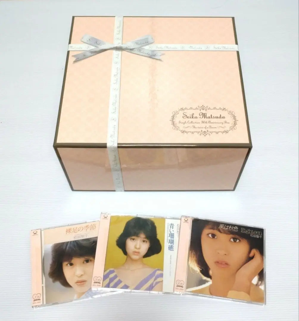 [Super beautiful condition] Matsuda Seiko Single Collection 30th Anniversary Box