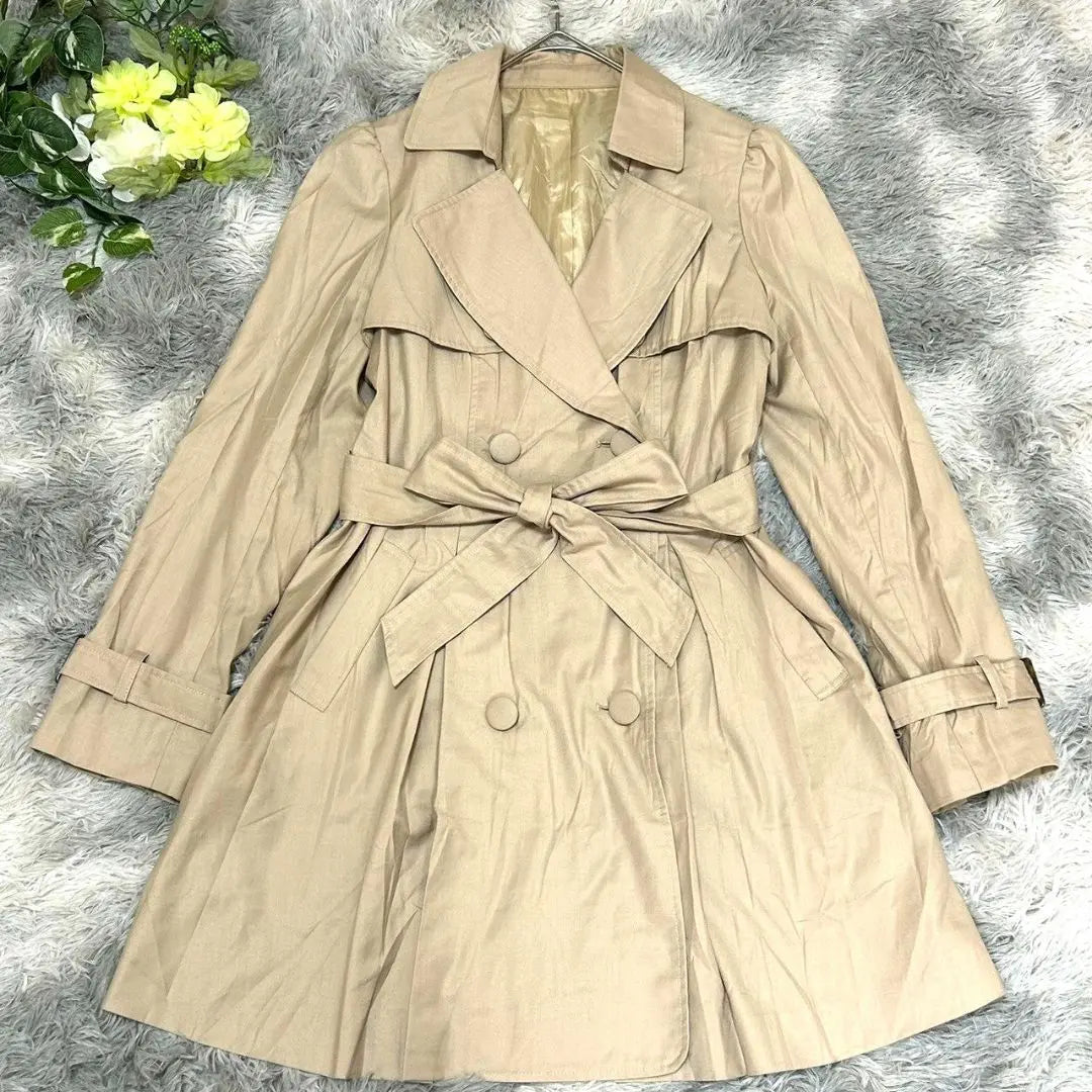 [Sorridere] Trench coat with liner belt, size L