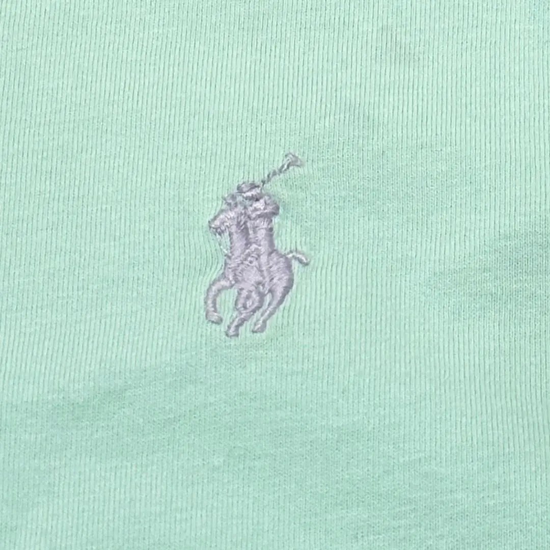 Camiseta de manga corta Polo Ralph Lauren con bordado de poni de una sola puntada, ropa de verano antigua o23①