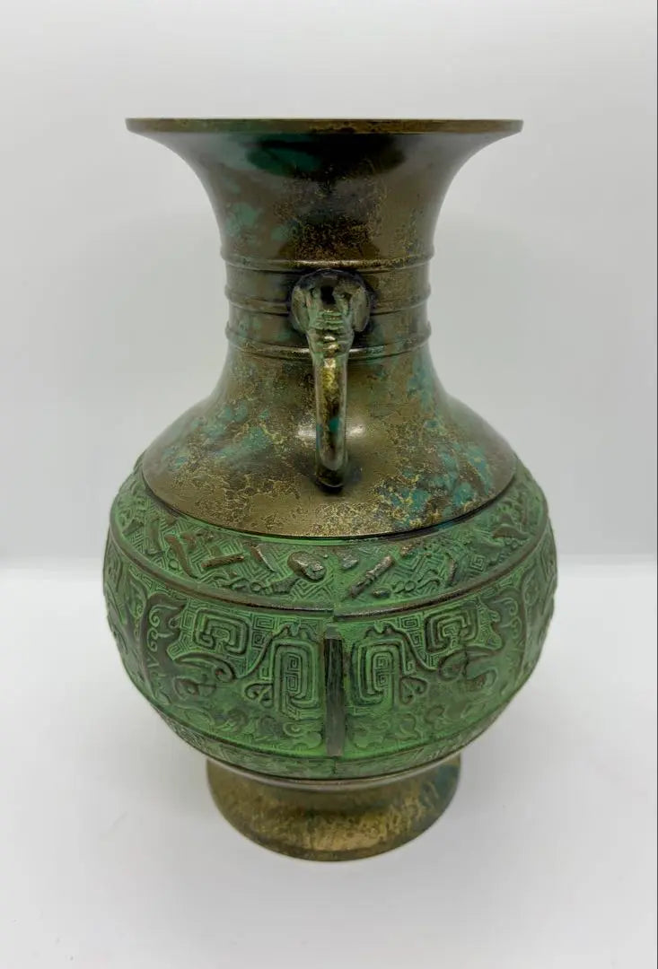 Haruyama Bronze Style Vase / Pot / Interior Object