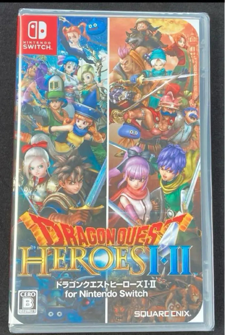 [Nuevo ❤️ Sin usar] Nintendo Switch Dragon Quest Heroes 1.2 Musou Dragon Quest para hombres | 【新品❤️未使用】任天堂スイッチドラゴンクエストヒーローズ1・2メンズ無双ドラクエ