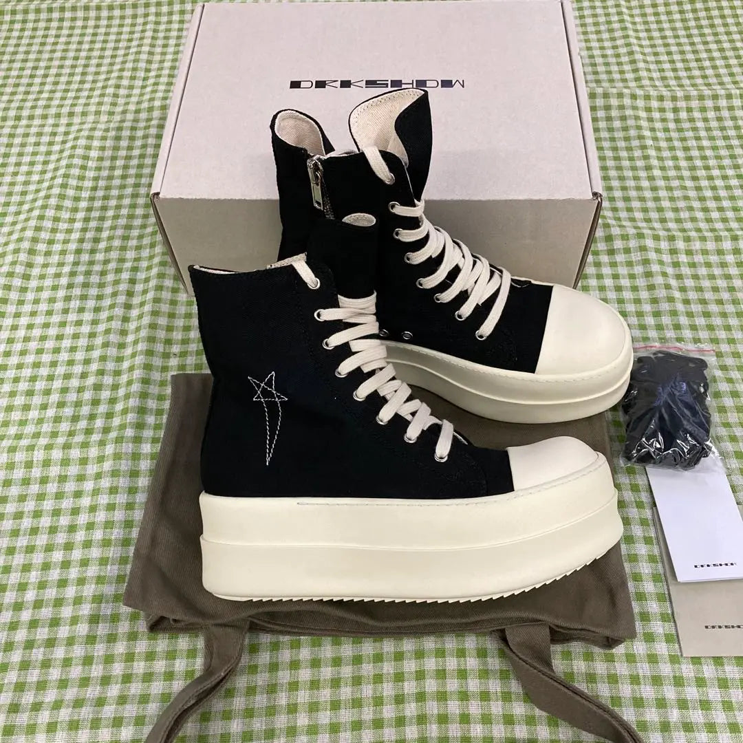 Rick Owens DRKSHDW DOUBLE BUMPER Sneakers 41