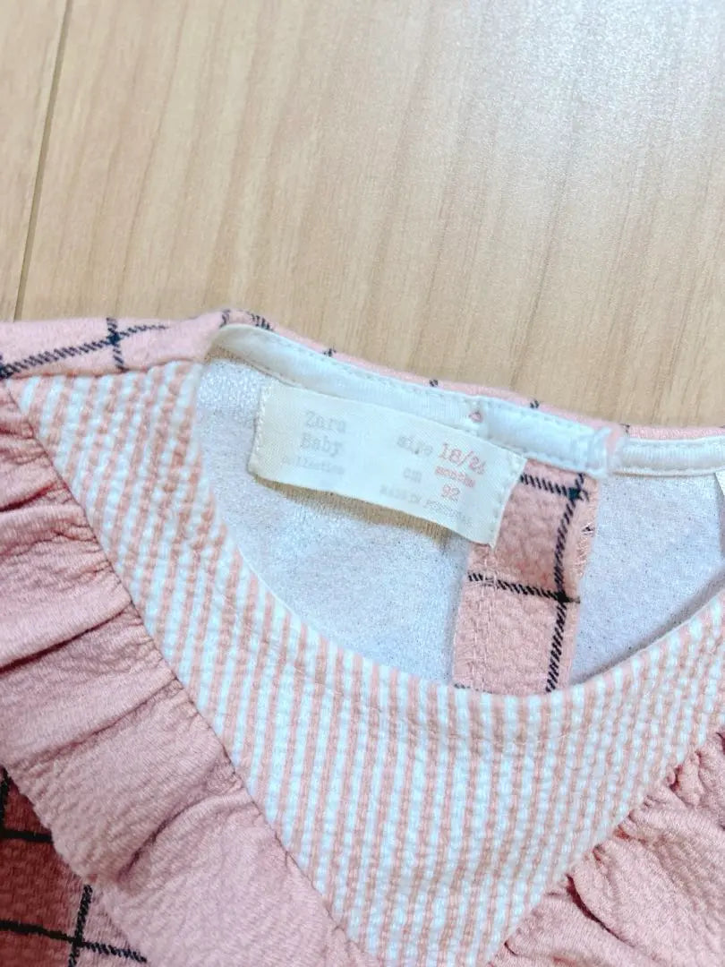 ZARA ZARA Baby Check Dress 92