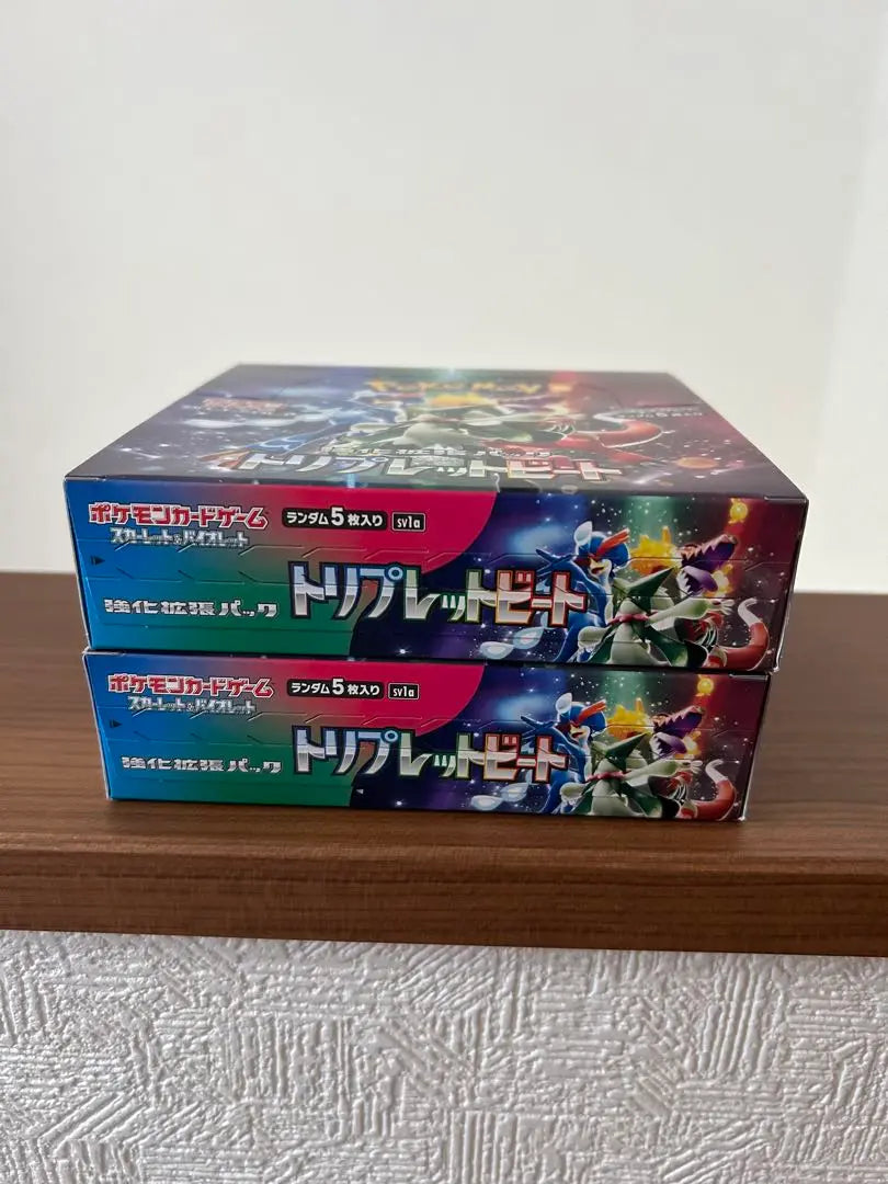 Caja de cartas Pokémon Triplet Beat 2 con Periperi