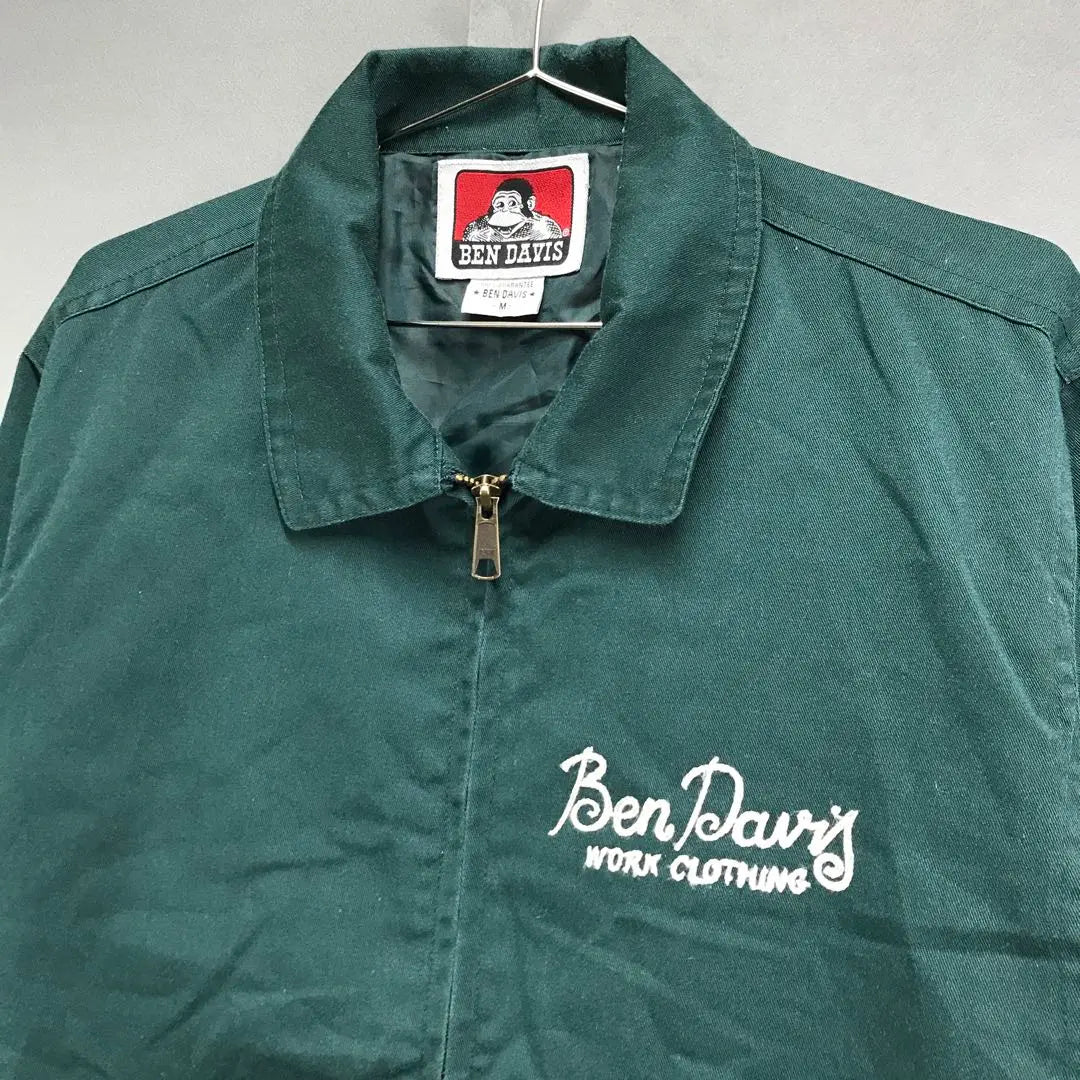 Ben Davis Coverall Work Jacket Short Length Men's M Green