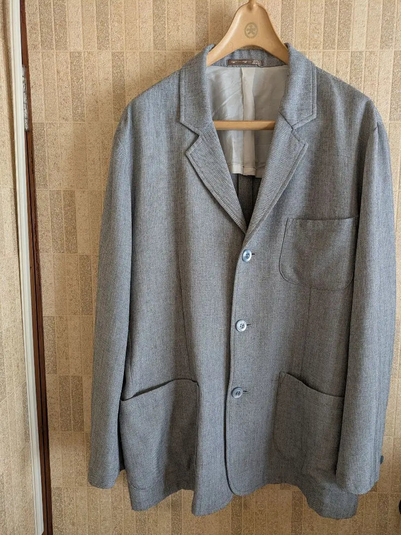 Gray Travel 6 Pocket Tailored Jacket Travel M Men's Gentleman Tailor Hiro