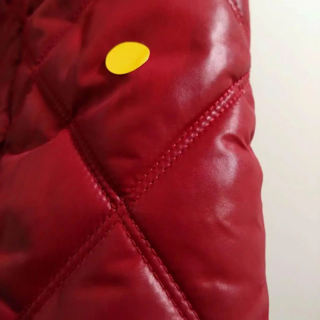 ★ Gatcha Golf Padded Jacket Vest 2-way Tag Embroidery Red S | ★ ガッチャゴルフ　中綿ジャケット　ベスト　2way タグ刺繍　赤　S