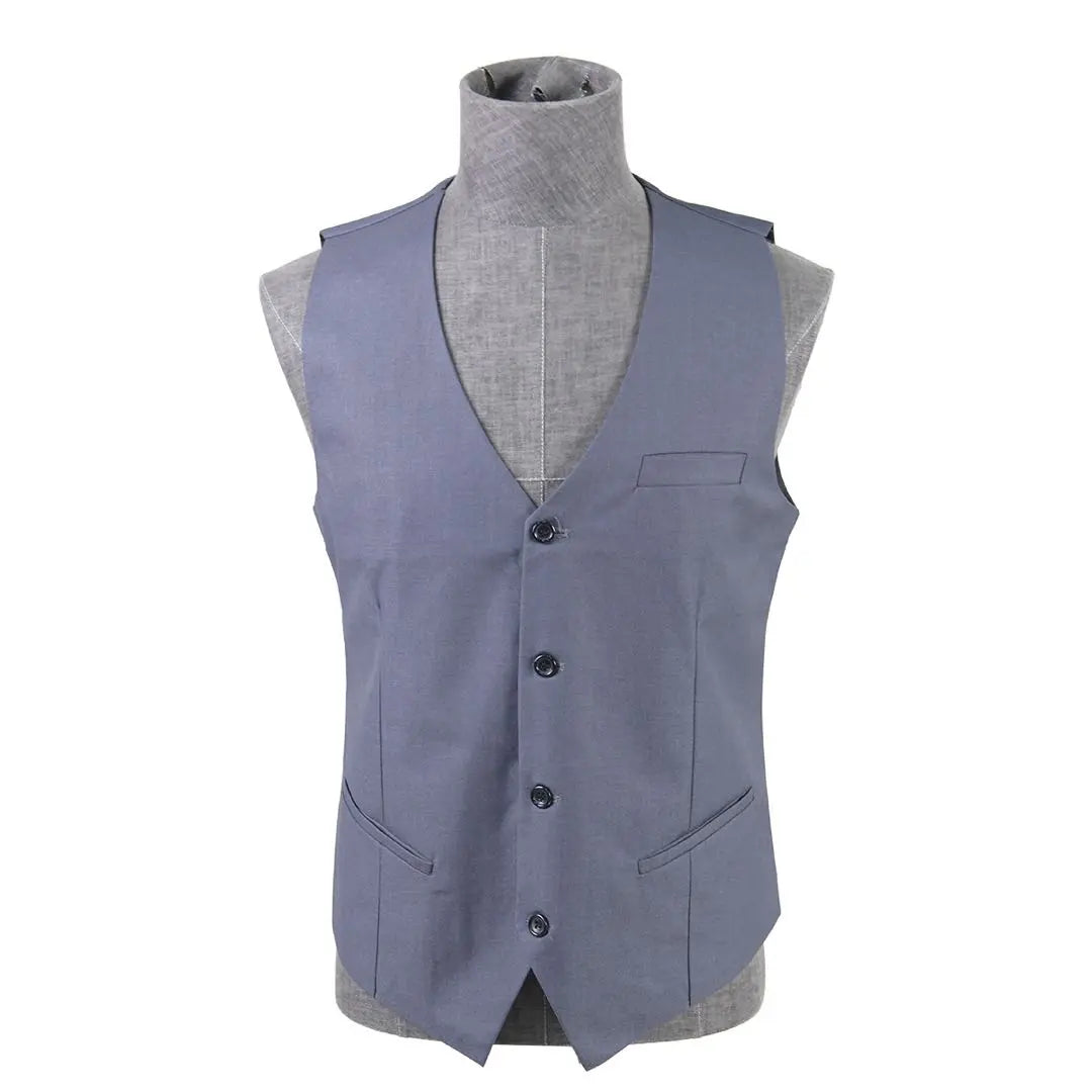 New vest Gilet vest with buckle Wedding Formal Party Business