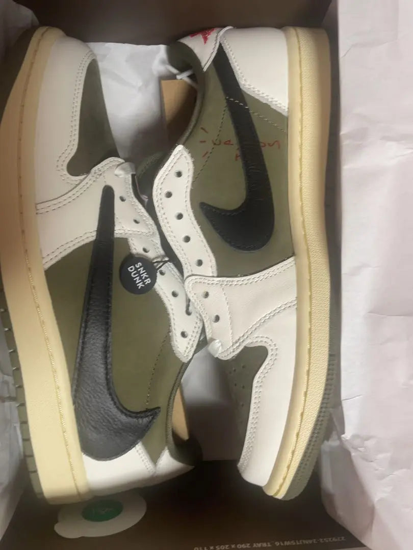 Travis Scott x Nike Air Jordan 1 Low OG "Rives Olive" | トラヴィススコット×ナイキエアジョーダン1 ロー OG"リバ ースオリーブ