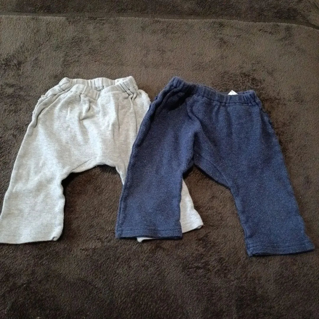 Conjunto de 2 pantalones de leggings para bebé