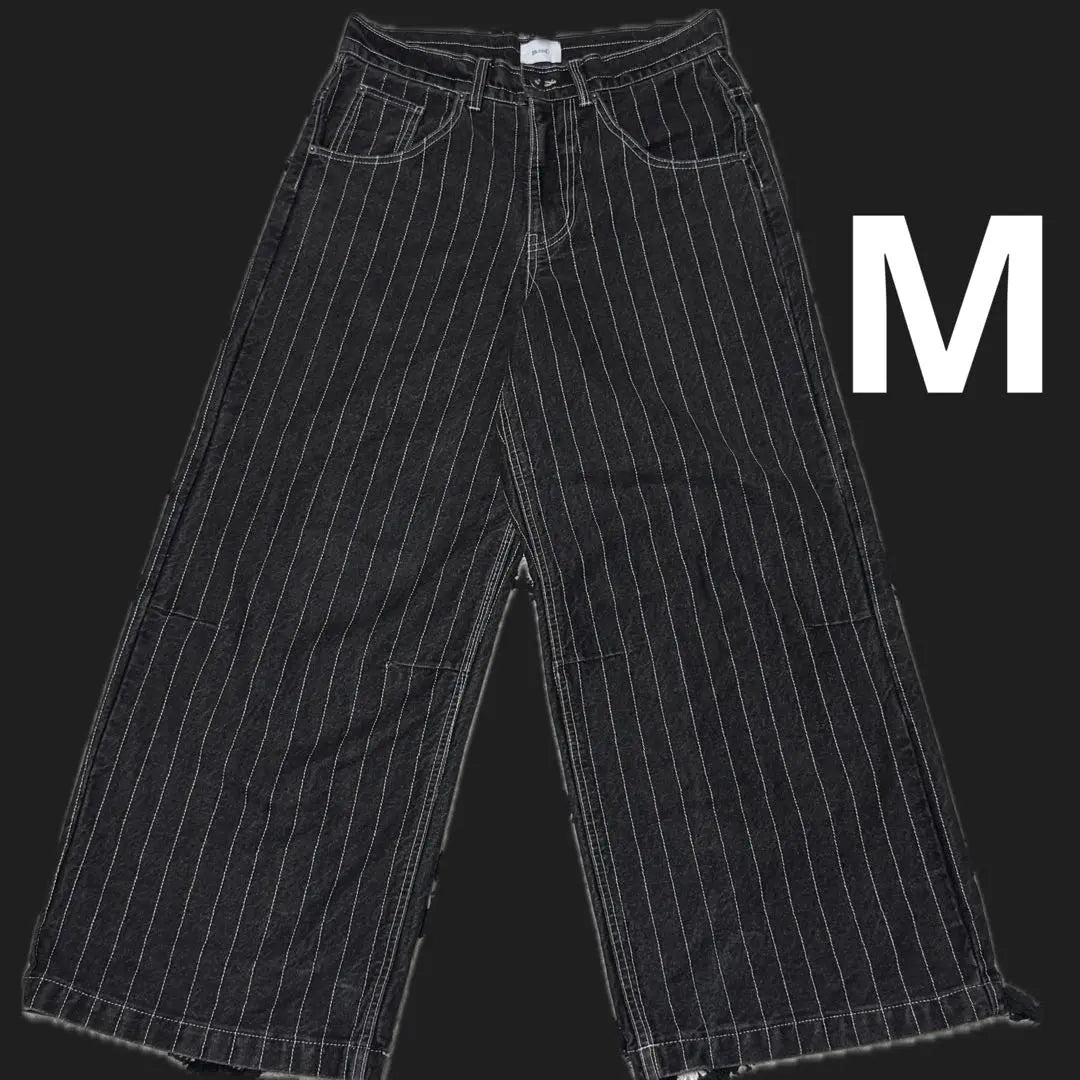 [Bless Ü] BU stripe denim black M Lowest price