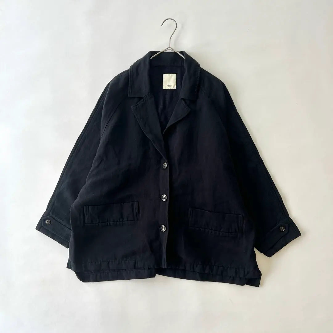 Zukroy Linen Tailored Jacket Loose