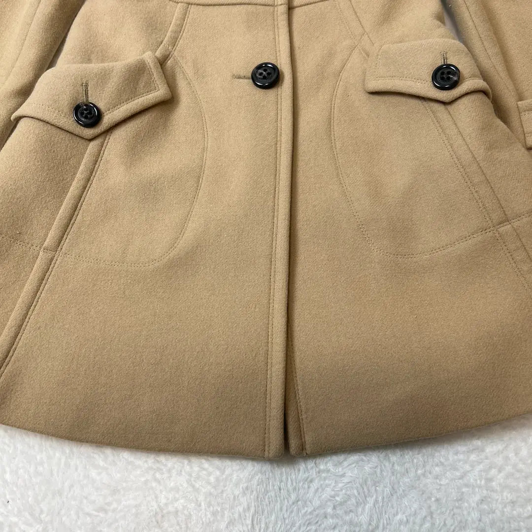 ✨Good condition✨ Burberry Blue Label Court Angola Nova Check Camel M | ✨美品✨　バーバリーブルーレーベル　コート　アンゴラ　ノバチェック　キャメル　M