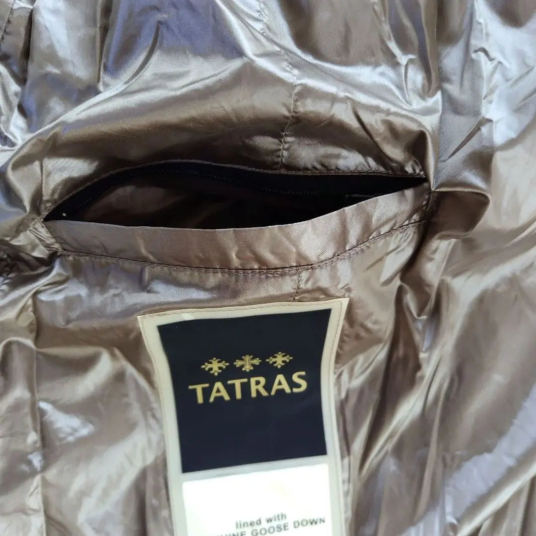 TATRAS Down jacket shawl collar coat AMANDA