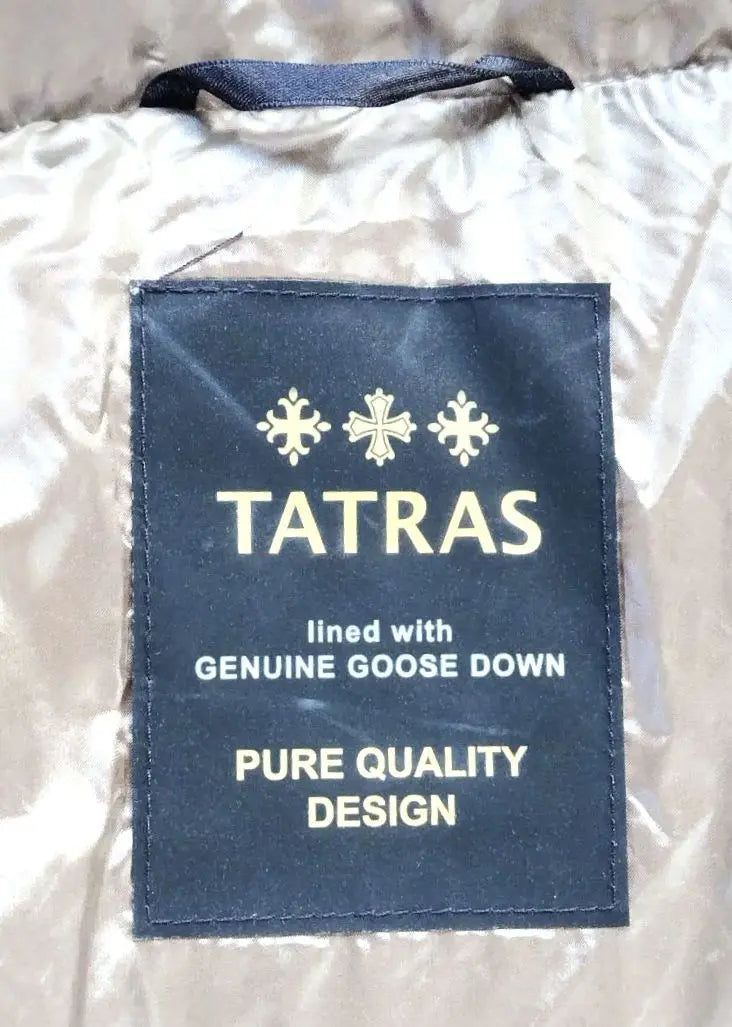 TATRAS Down jacket shawl collar coat AMANDA