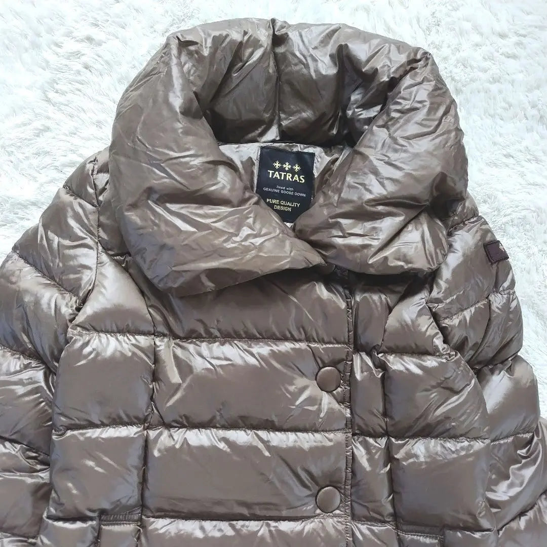 TATRAS Down jacket shawl collar coat AMANDA