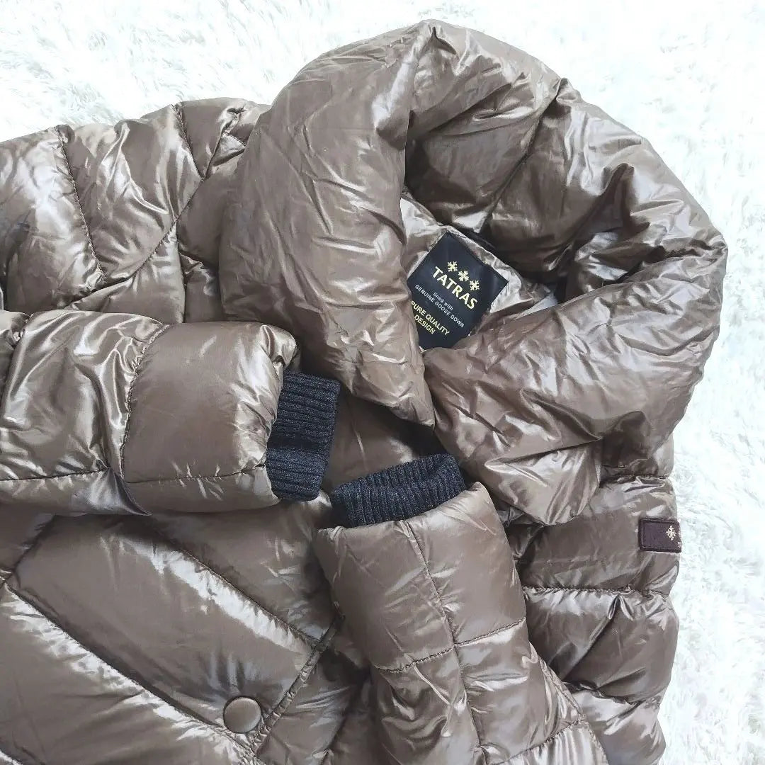 TATRAS Down jacket shawl collar coat AMANDA