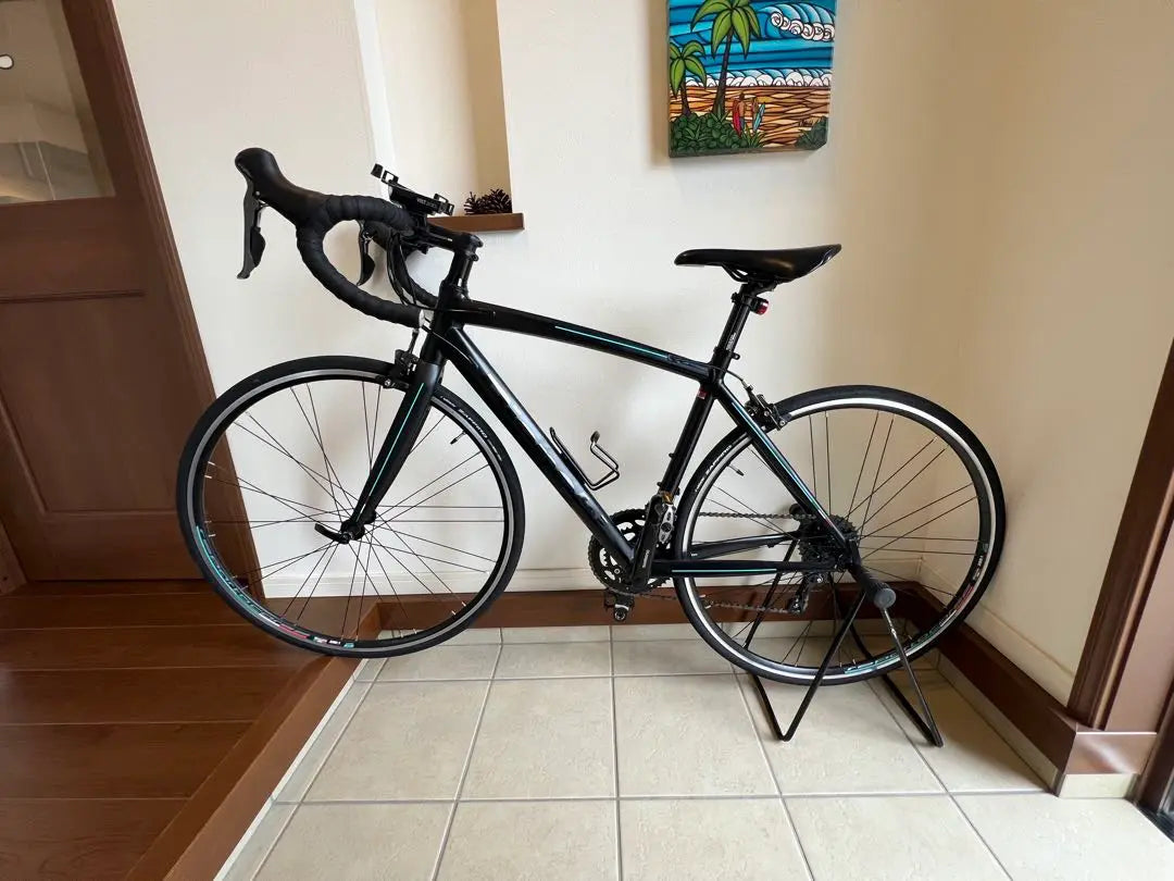 Bianchi Bergamo Matte Black Road Bike 50