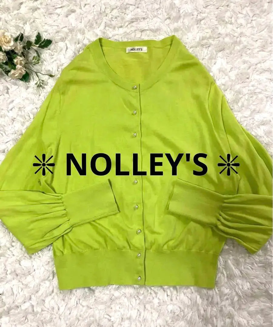 ❇︎ NOLLEY'S ❇︎ Noley's Young Grass Cardigan COTTON 100%