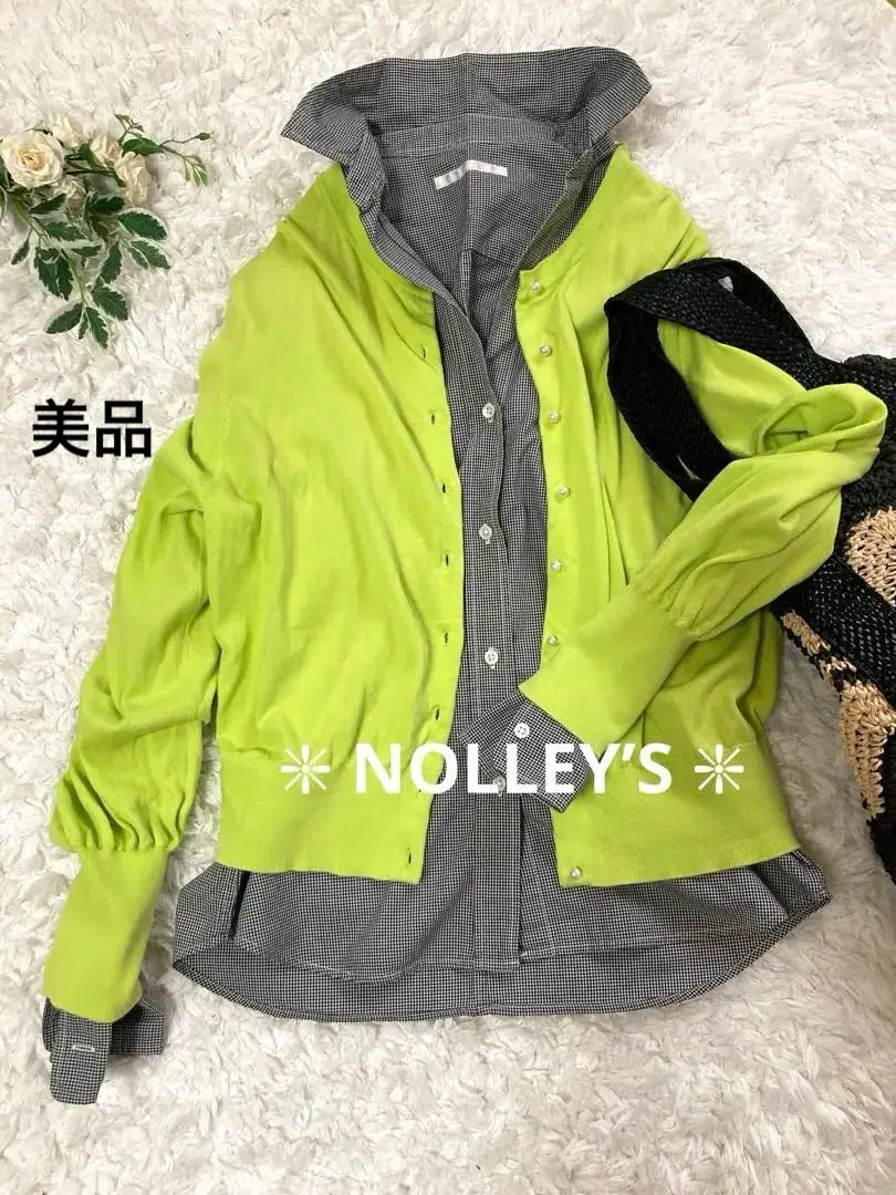 ❇︎ NOLLEY'S ❇︎ Noley's Young Grass Cardigan COTTON 100%