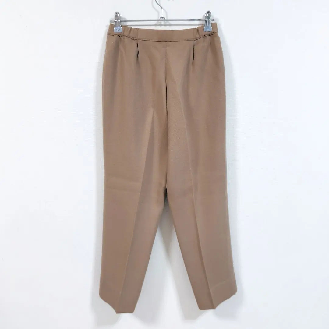 [Retro] Pantalones beige con pliegues para mujer Addenda Renown, talla S