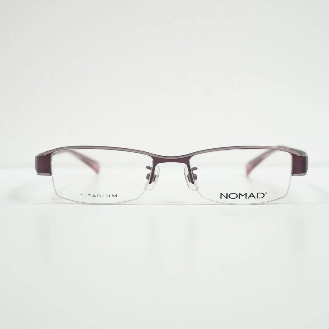 Brand new, unused, French-designed glasses frame NOMAD purple