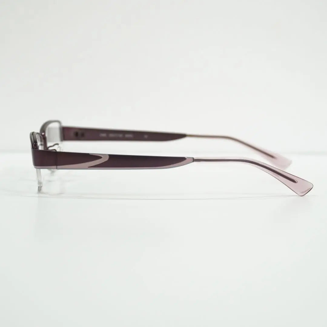 Brand new, unused, French-designed glasses frame NOMAD purple