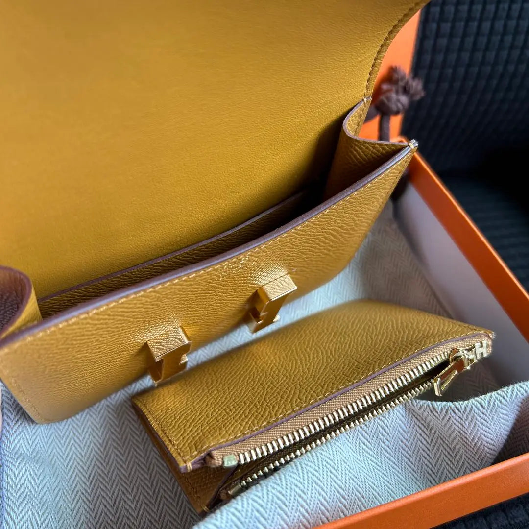 ¡Nuevo! ¡Raro! Hermes Constance Slim Mini Mini Constance