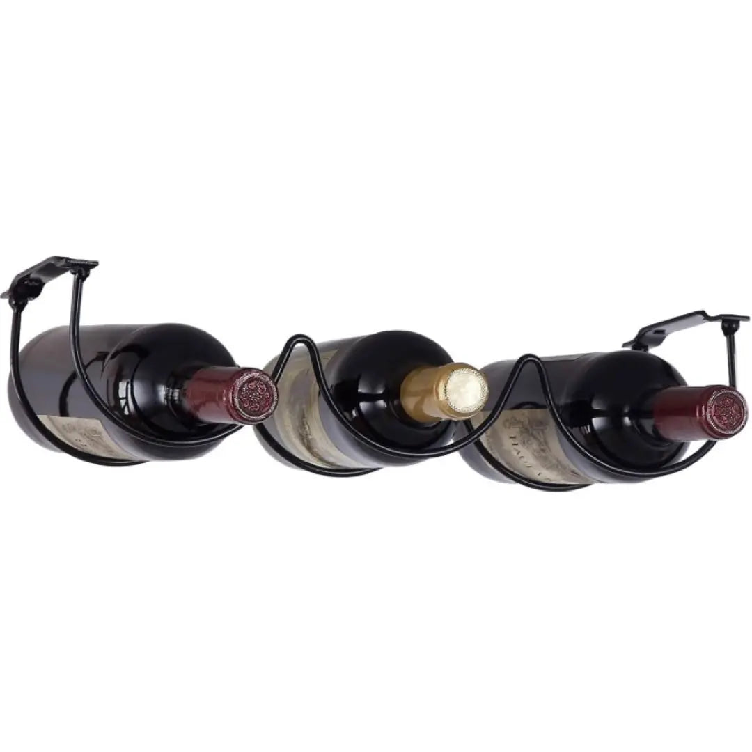 FOMANSH Under Cabinet Wine Rack Organization Storage Kitchen Bar Decoration