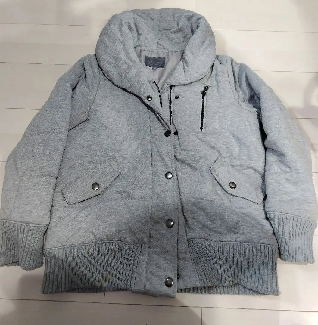 Super sale now! M size Women's outerwear Gray